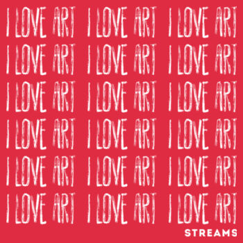 "I LOVE ART" ADULT LADIES T-SHIRT Design